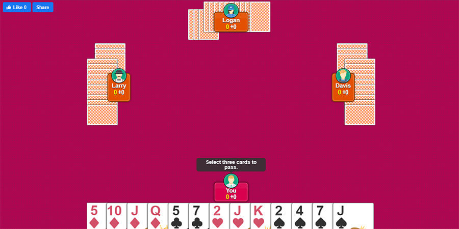 Play Hearts Online Free Fullscreen Smart AI No Sign Up Play Hearts Online Free Fullscreen Smart AI No Sign Up