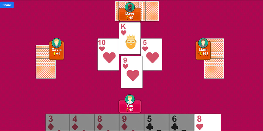Play Hearts Online Free Fullscreen Smart AI No Sign Up Play Hearts Online Free Fullscreen Smart AI No Sign Up